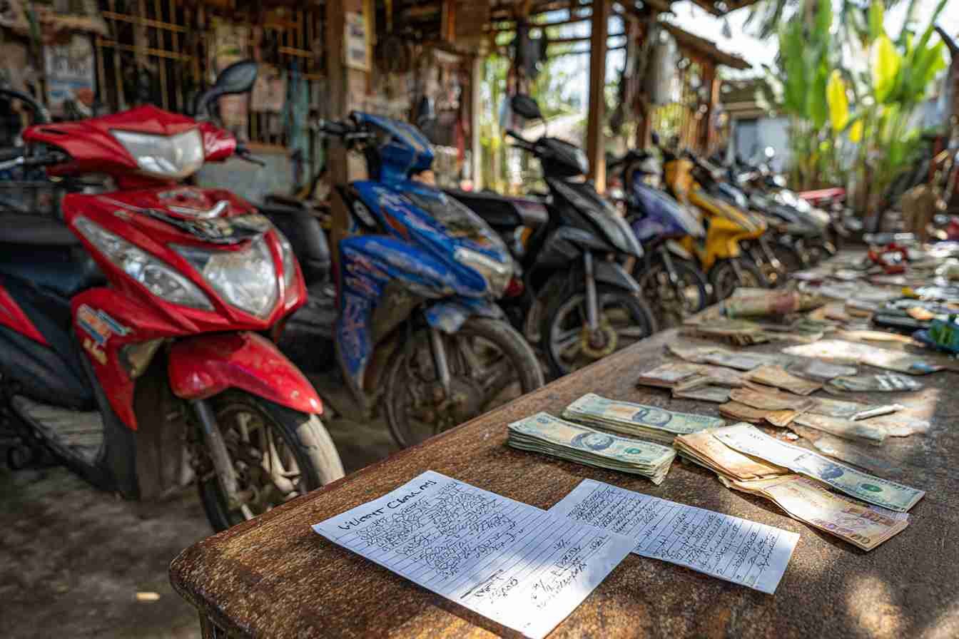 How Scooter Pricing Works at Local Used Bike Shops in Bali 