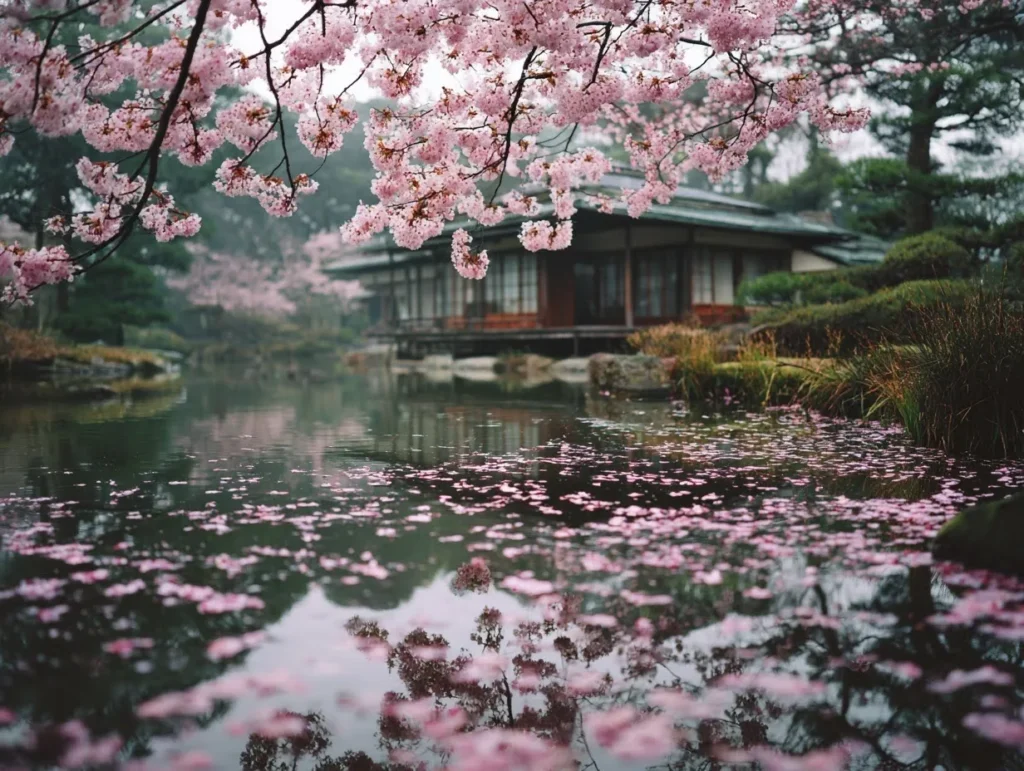 Pohon sakura di berbagai kota Jepang dengan kereta shinkansen lewat — menikmati bunga sakura di bulan April dari Tokyo hingga Sapporo
