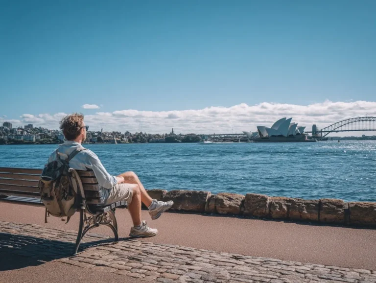 Skyline kota Australia dengan pantai, kafe, dan satwa liar — pilihan liburan sempurna untuk wisatawan dari Bali yang bingung antara Sydney, Perth, atau Brisbane