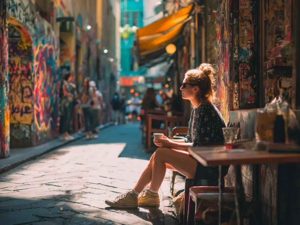 Sorotan tiap kota besar di Australia — Opera House Sydney, lorong-lorong seni Melbourne, alam Brisbane, pantai Perth, dan terumbu tropis Cairns