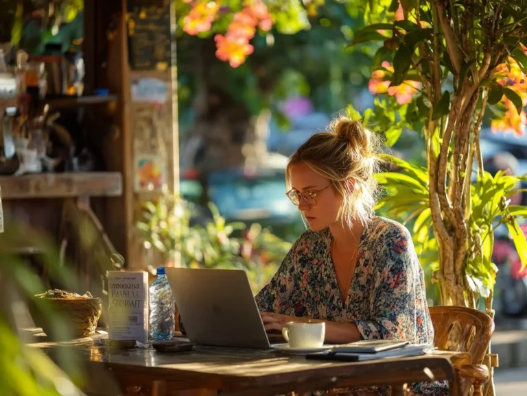 WNA mengajukan visa Australia di Bali tanpa stres—laptop, rencana perjalanan, dan tips dari kedutaan