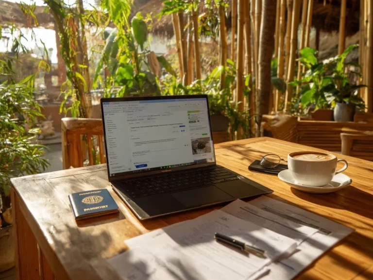 WNA di Bali sedang mengurus visa China dengan panduan jelas, formulir lengkap, dan dokumen yang akurat