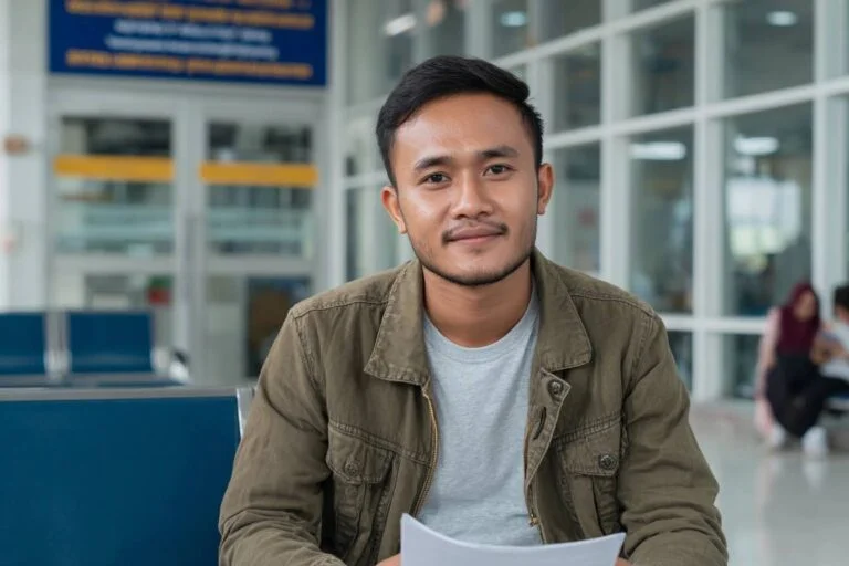 Traveler Indonesia di Bali mempersiapkan dokumen visa Afrika Selatan, termasuk paspor, tiket pesawat, bukti akomodasi, rekening koran, dan asuransi perjalanan sebelum janji temu di VFS.