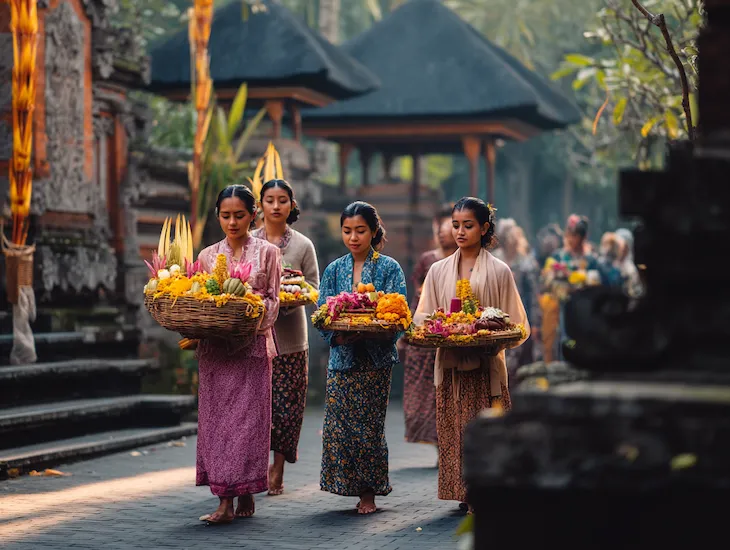 Balinese cultural etiquette in Bali 2026 – offerings, modest dress, and temple visit behaviour