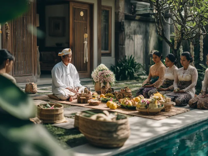 Bali Villa Construction Traditions 2025 – PT PMA cultural compliance, legal documentation, and spiritual blessing practices for property development in Bali