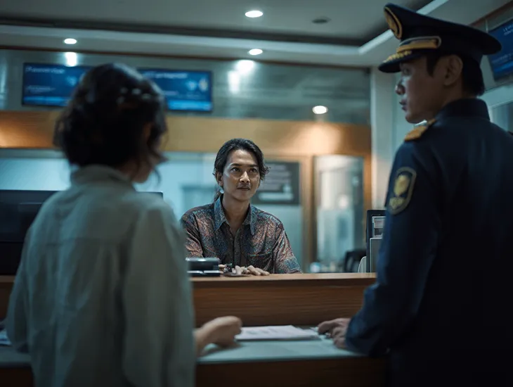 Immigration Biometrics Indonesia 2026 – photo capture, fingerprints, and in-person verification